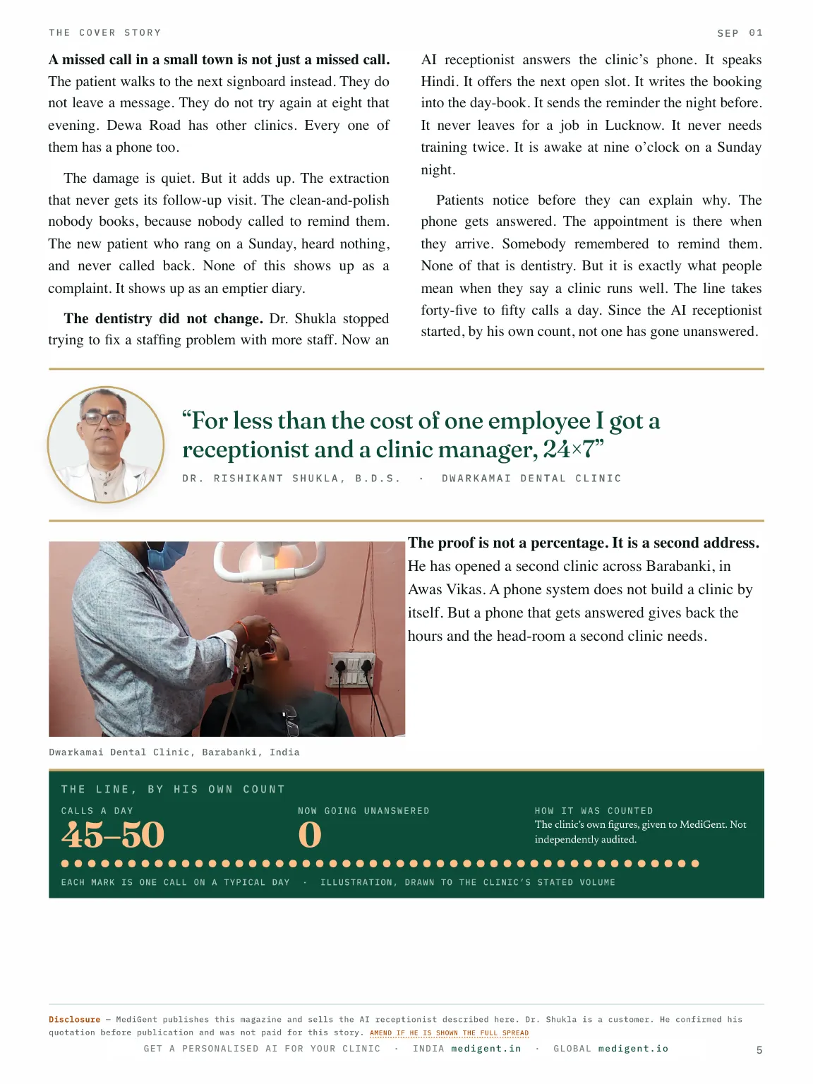 MediGent AI Clinicals, Issue 01, page 5