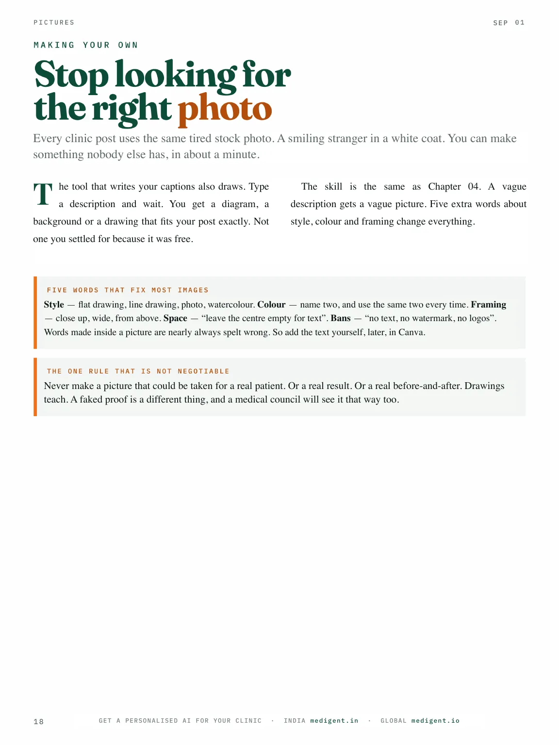 MediGent AI Clinicals, Issue 01, page 18